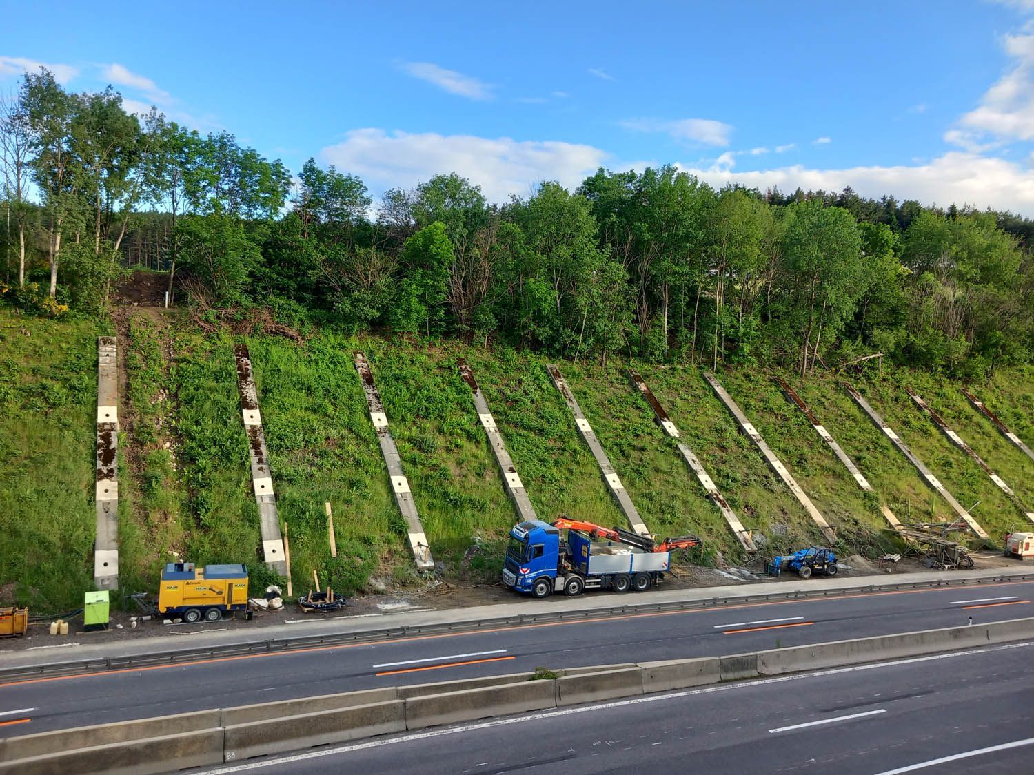 Hang Betonarbeiten