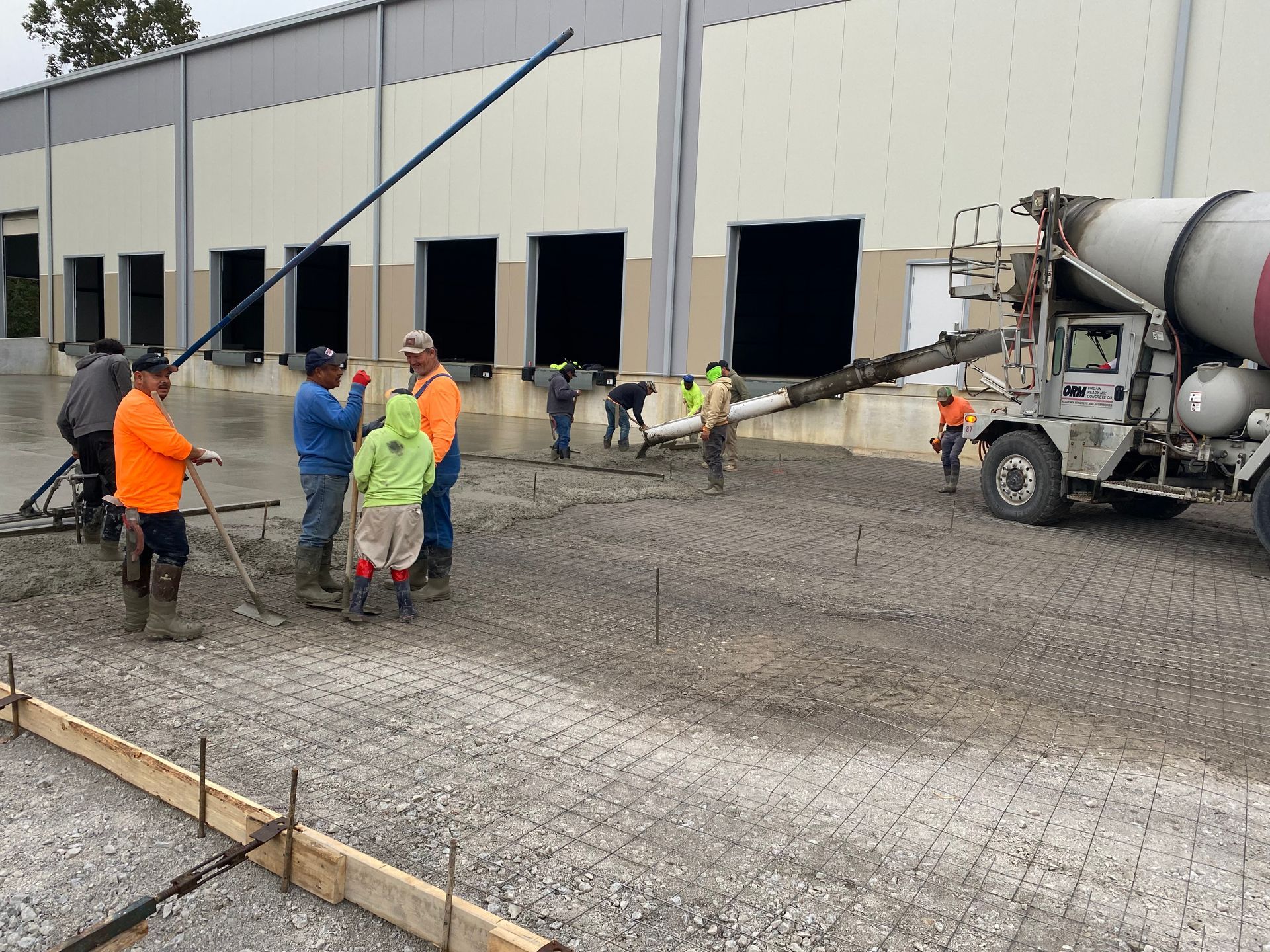 Commercial concrete projects in Murfreesboro, TN