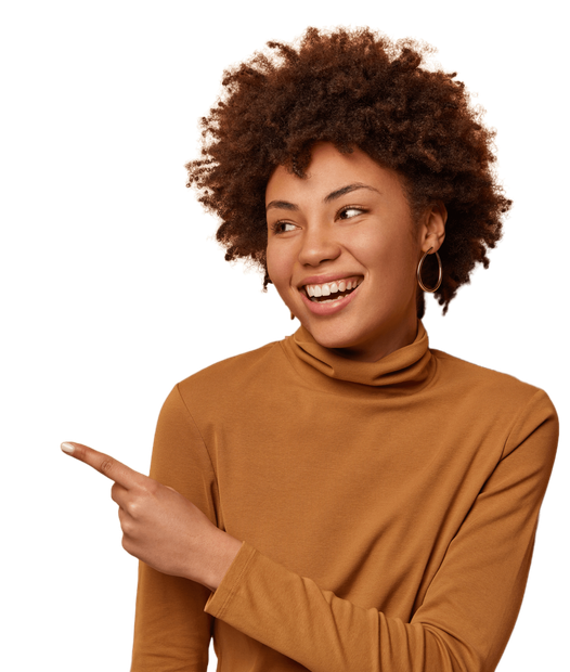 recruiter-women-pointing-to-the-left-at-looking-for-a-job-sign