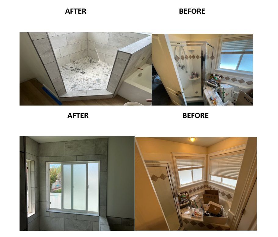 rooms before and after remodeling