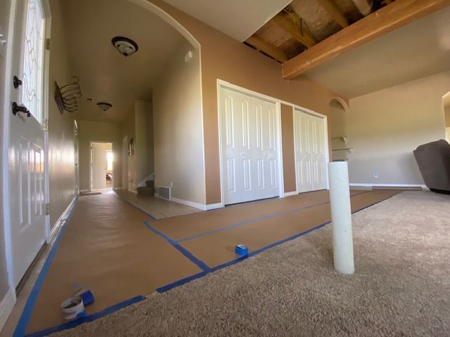 empty living room