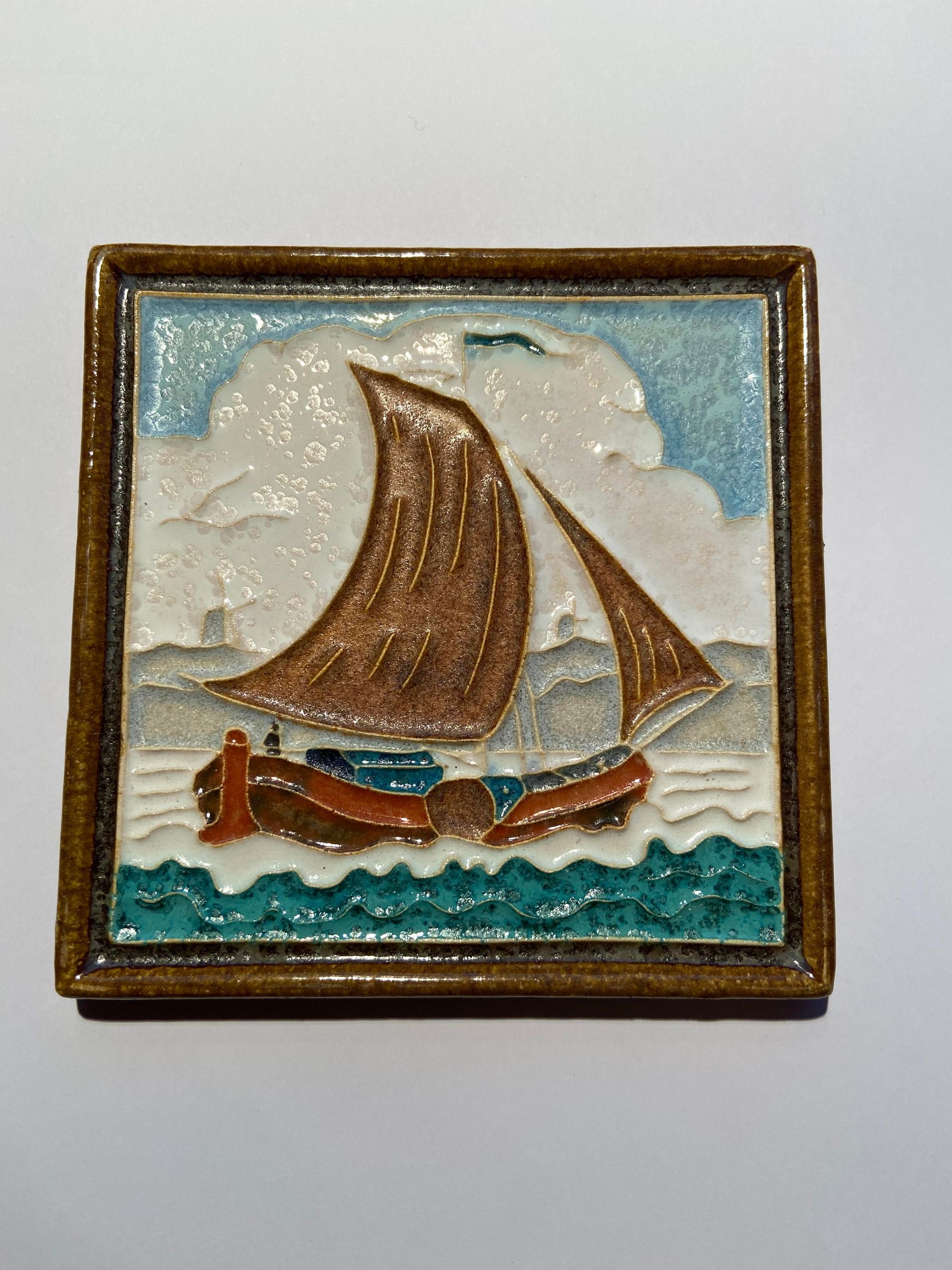 Porceleyne Fles Delft Cloisonne tile