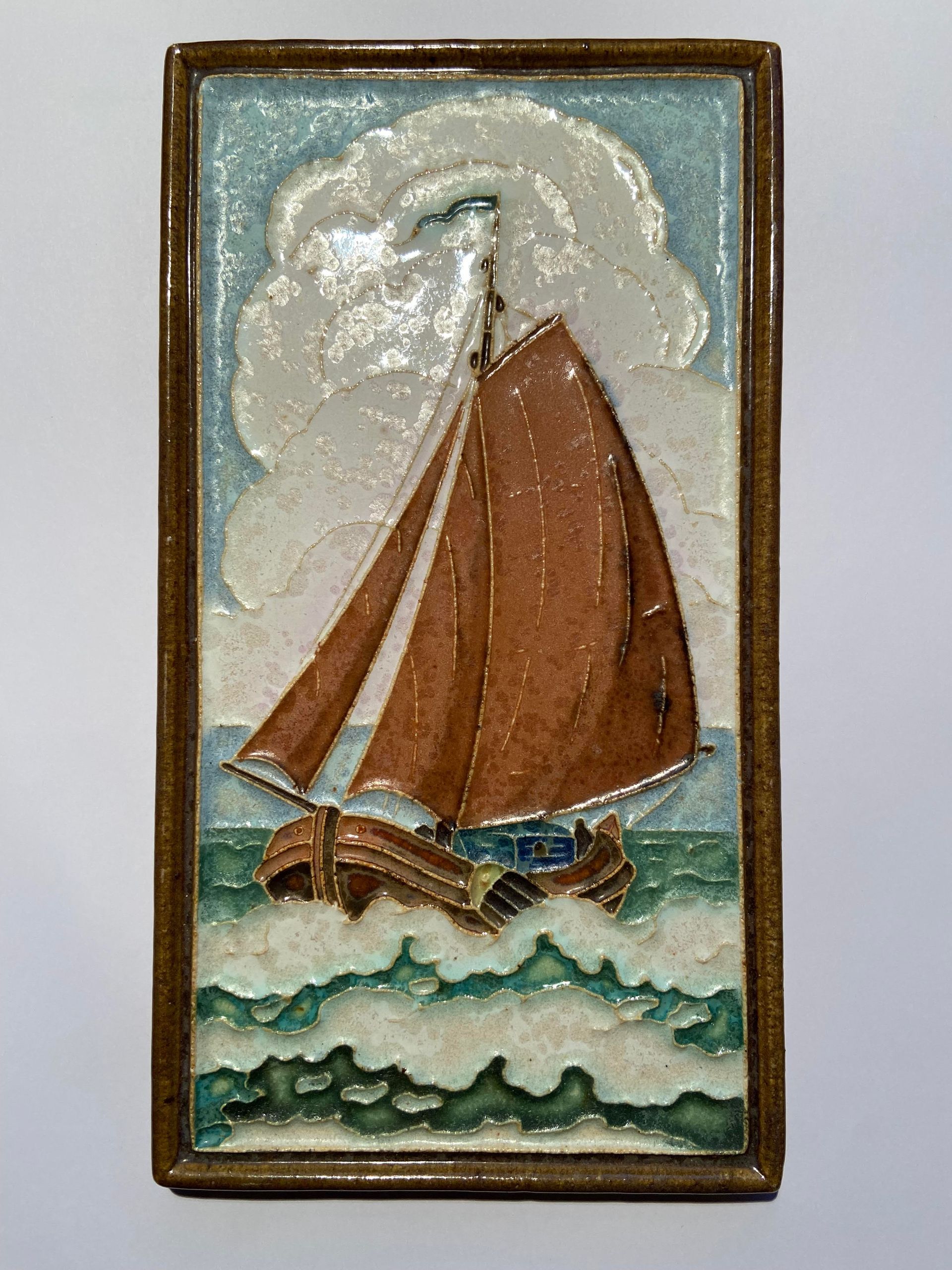 Porceleyne Fles Delft Cloisonne tile