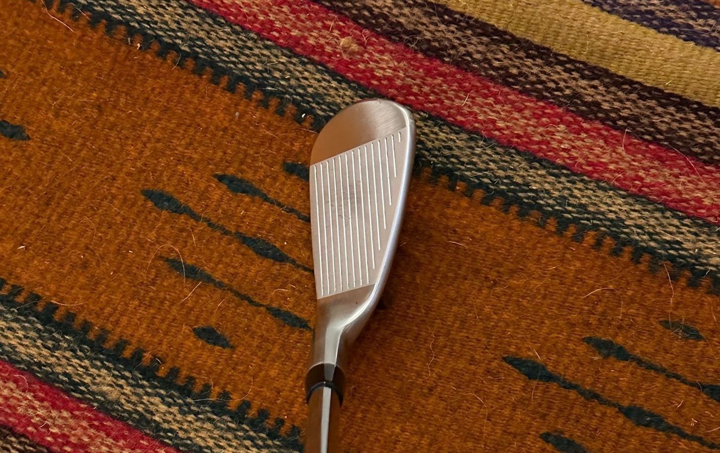 Titleist T100S Pitching Wedge at Address Titleist T100S Irons