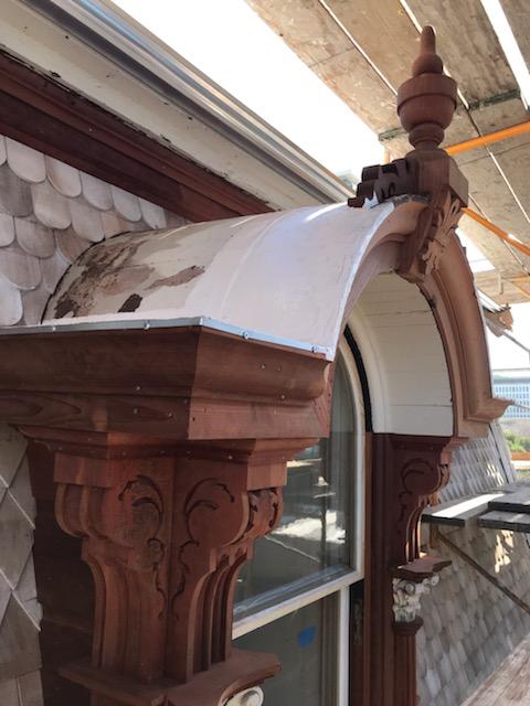 Altar with Brown Cornices Top View — Sacramento, CA — Burnett & Sons