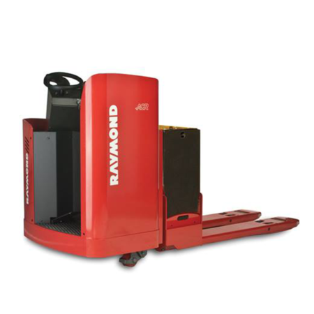RAYMOND 8900 RIDER PALLET TRUCK RIDING