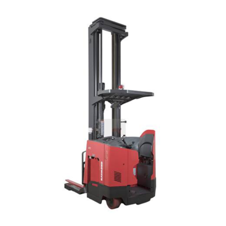 RAYMOND 7700 REACH FORK TRUCK SITSRAND REACH SIT DOWN REACH TRUCK