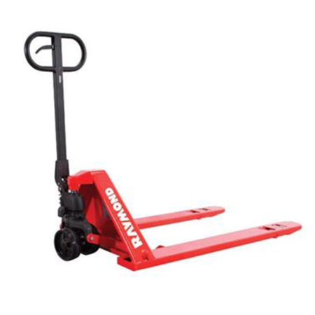 RAYMOND LCM4W AND LCU4W HAND PALLET TRUCK LOW PROFILE