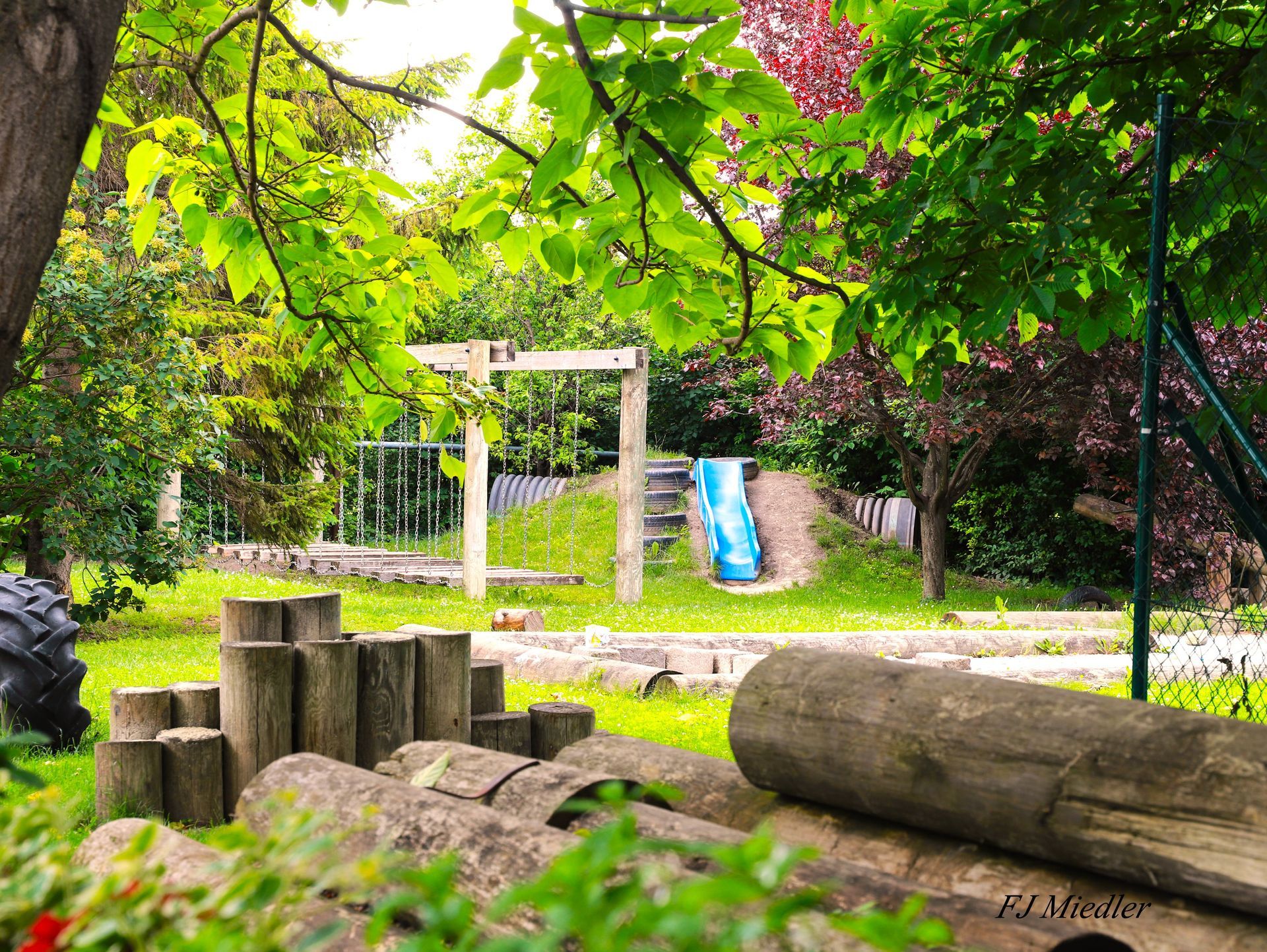 Heuriger Spielplatz