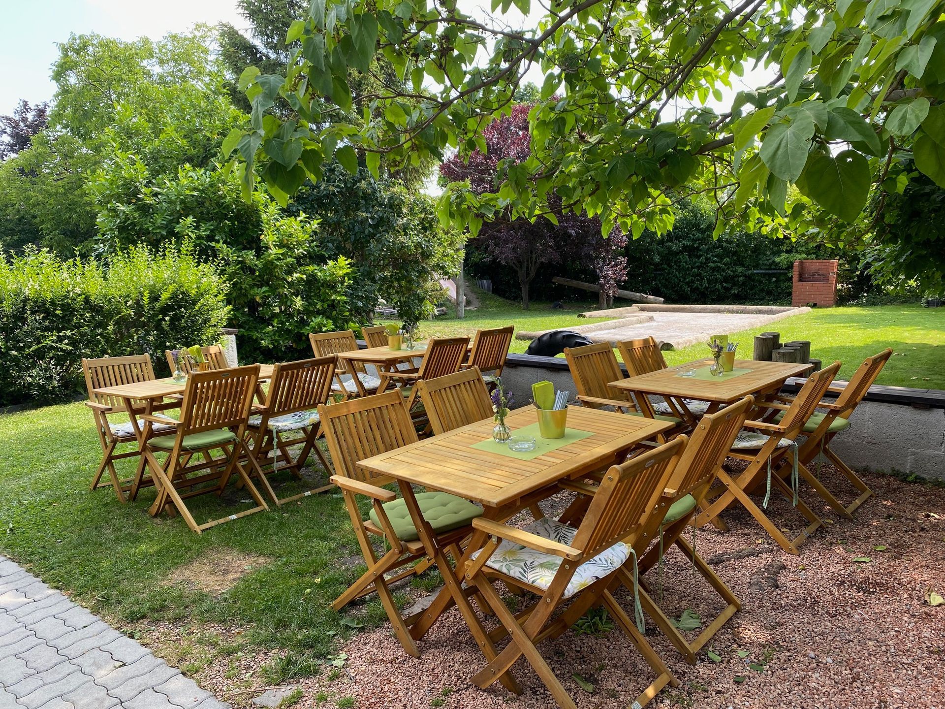 Heuriger Garten