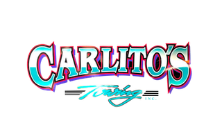 A logo for carlito 's mexican restaurant on a white background.