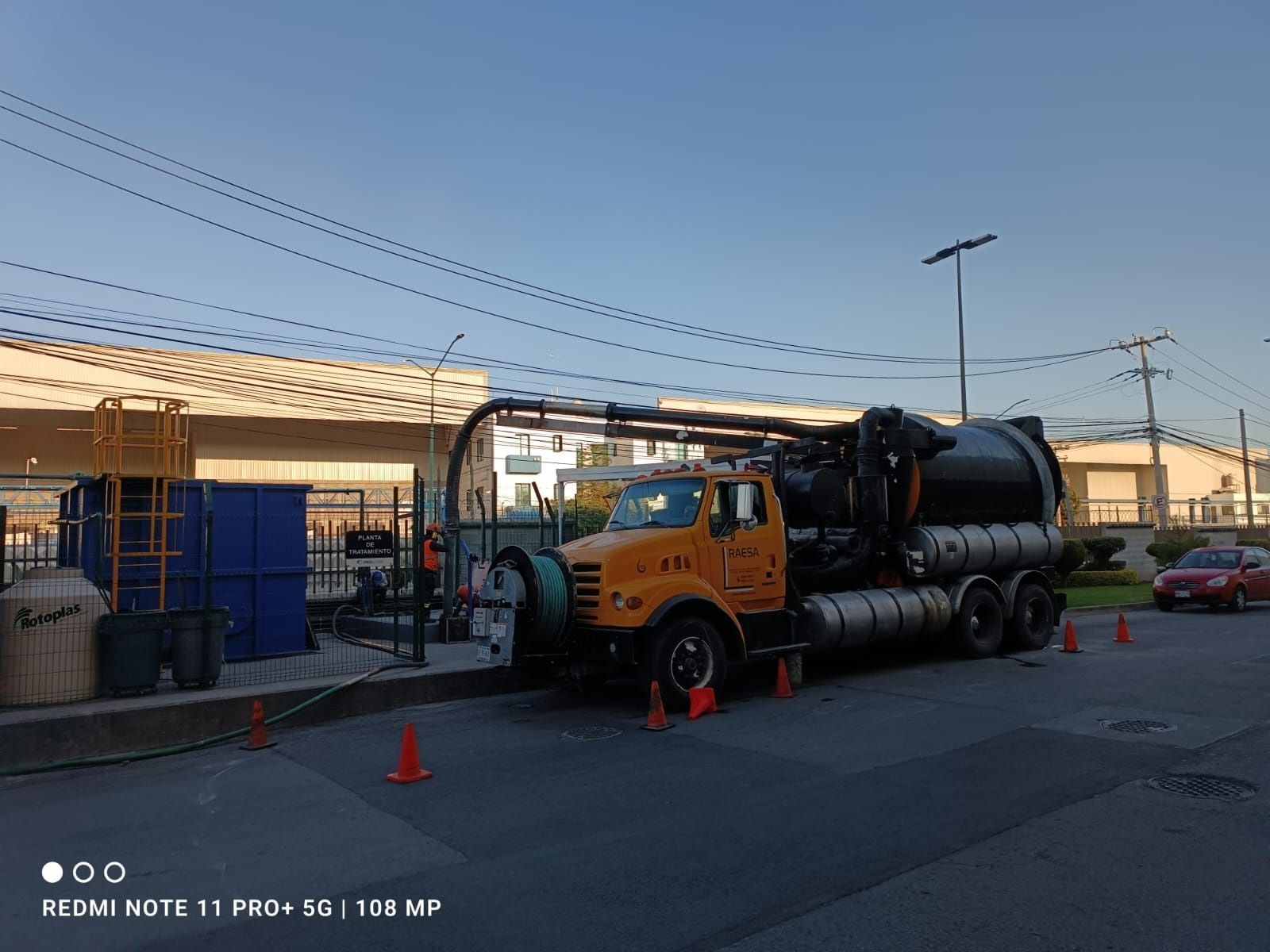 desazolve con camion vactor para industrias