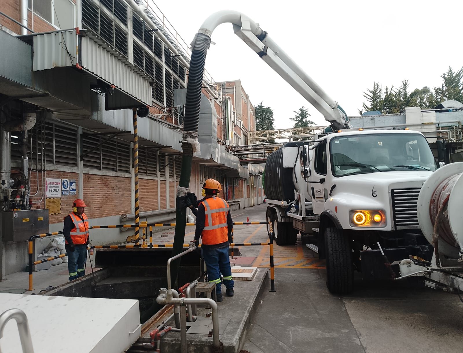 camion vactor para desazolve industrial