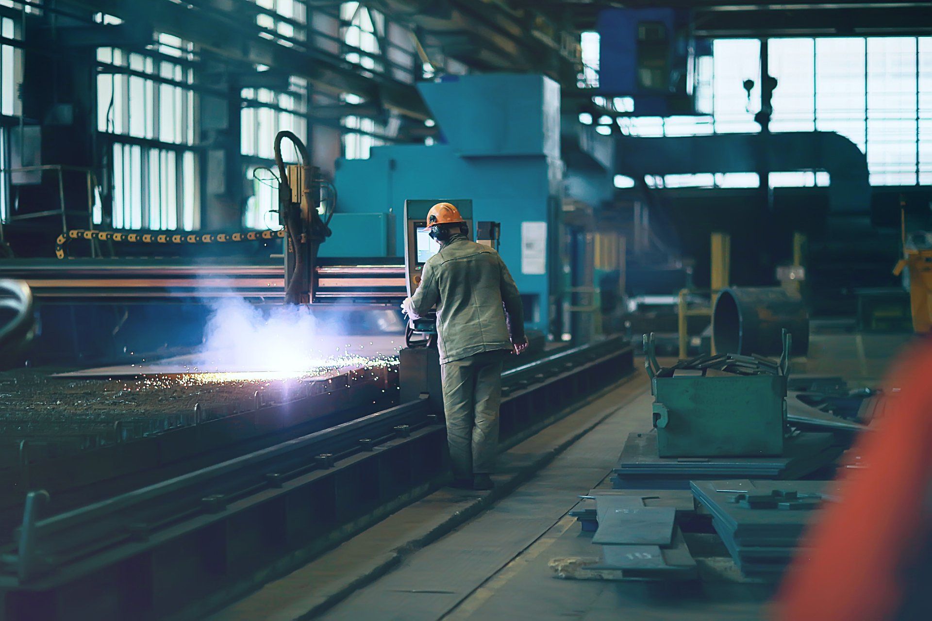 Assistenza impianto industriale