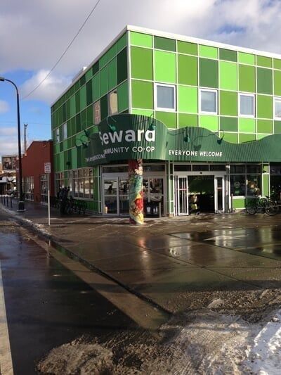 One of the client's building, Seward Community Co-Op
