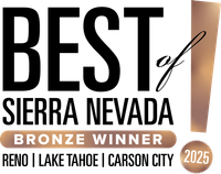 Best of Sierra Nevada bronze winner 2025 badge for Reno, Lake Tahoe, and Carson City