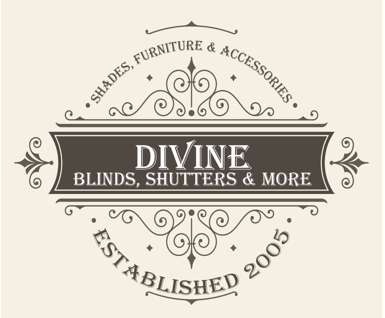 Divine Blinds, Shutters & More logo