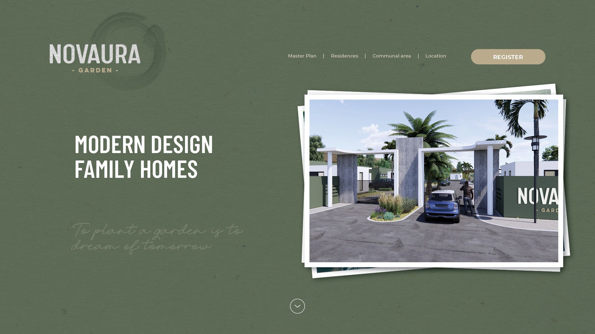 Novaura Garden Website