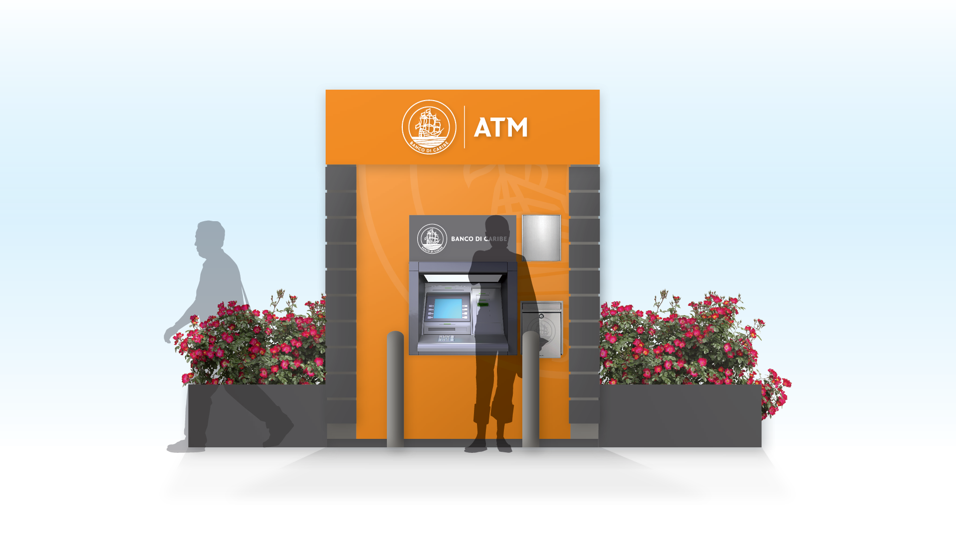 Banco di Caribe exterior color scheme