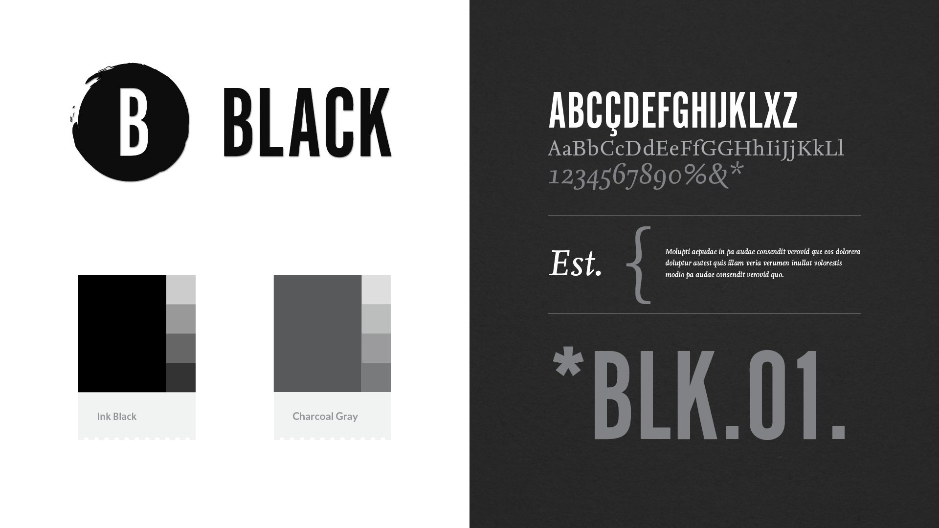 Black logo