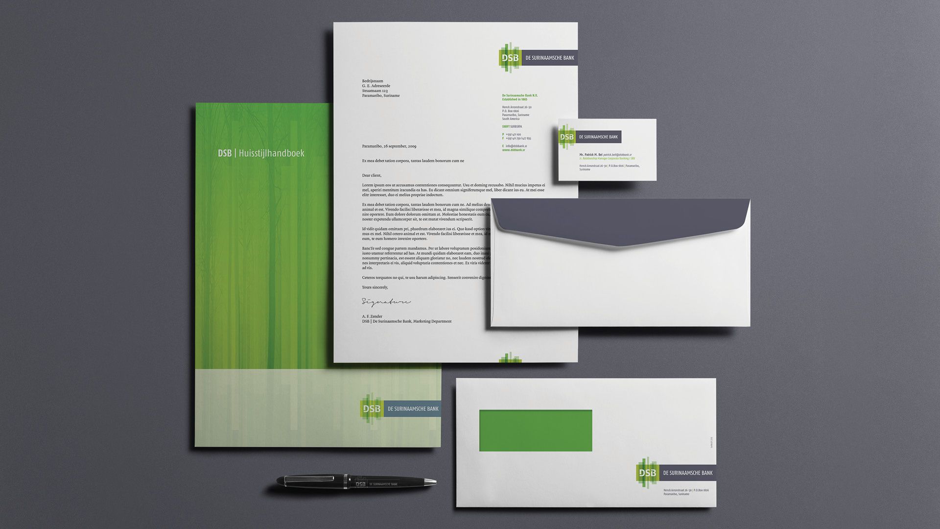 DSB stationery