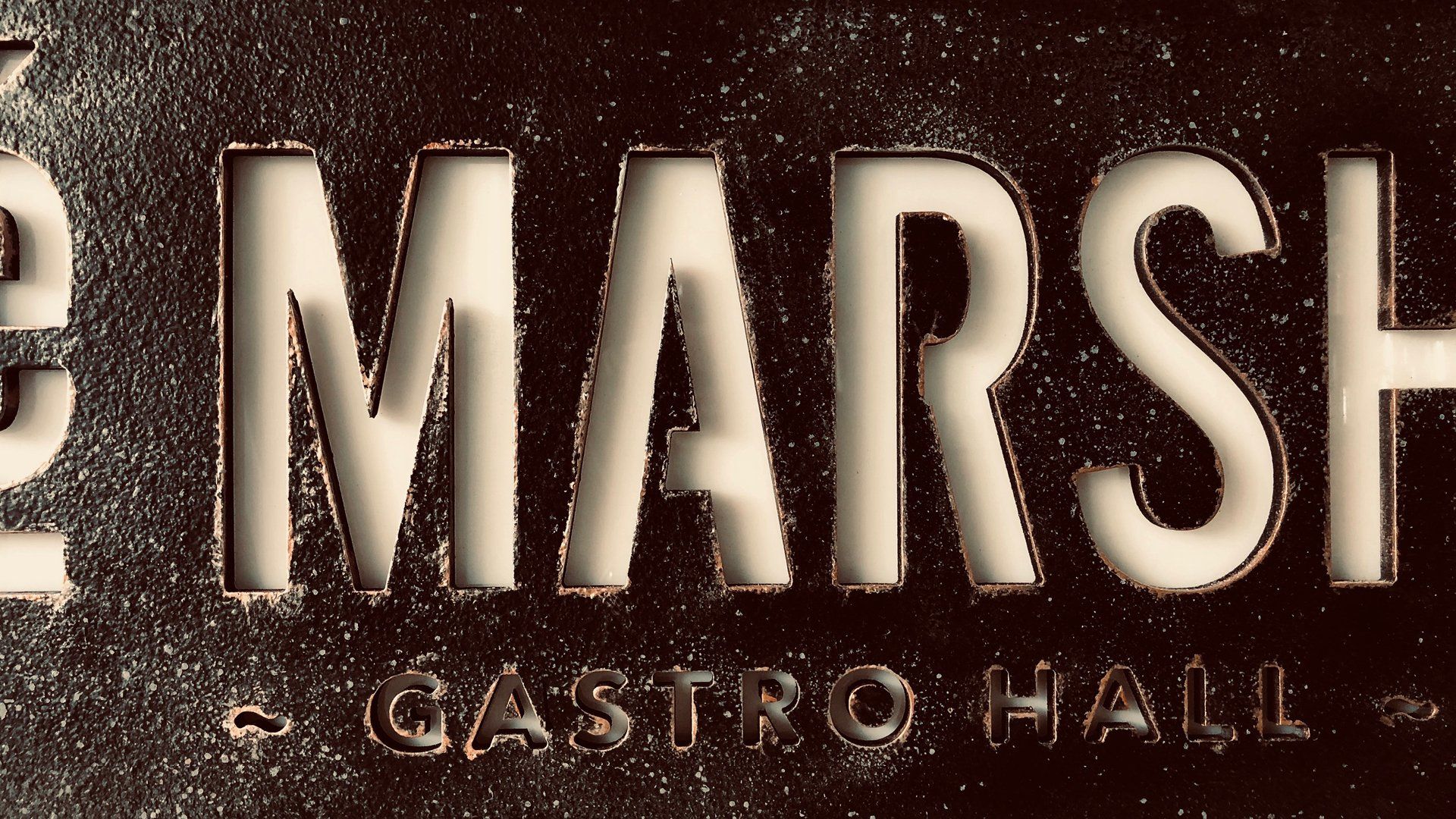 éMarshe - Gastro Hall signage