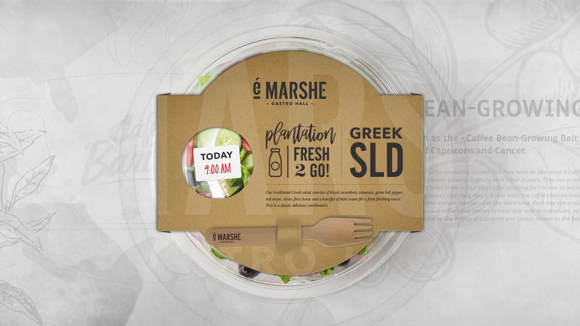 éMarshe - Gastro Hall slad packaging