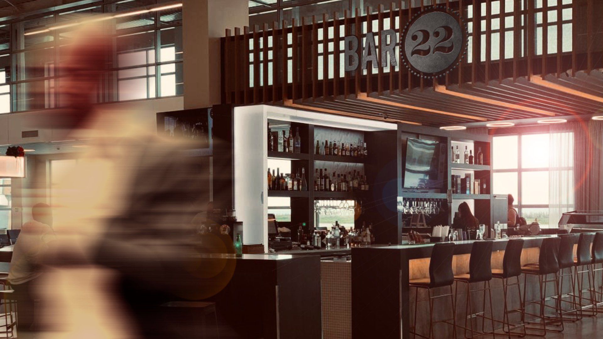 éMarshe - Gastro Hall signage Bar 22