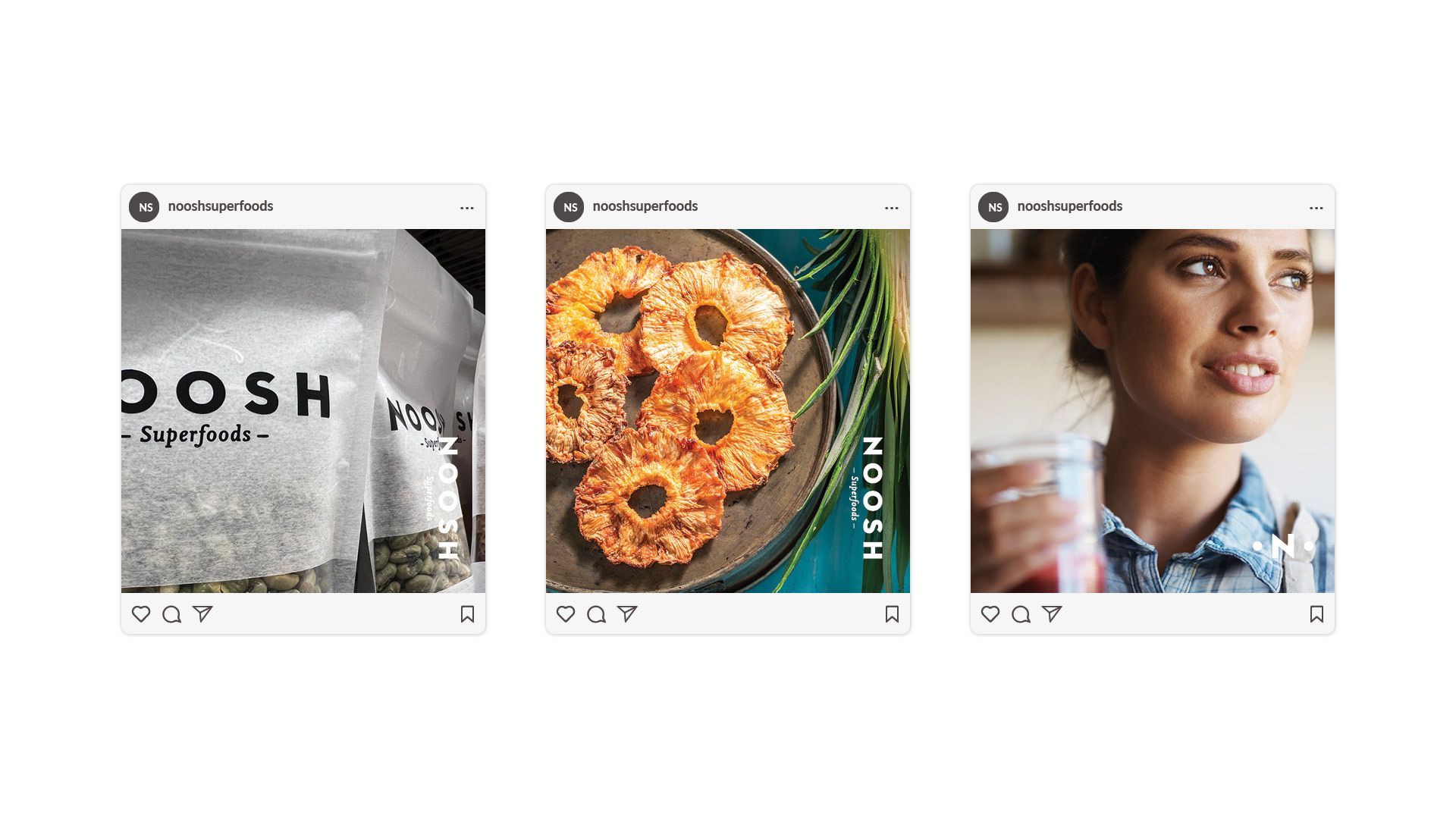 Noosh social media posts