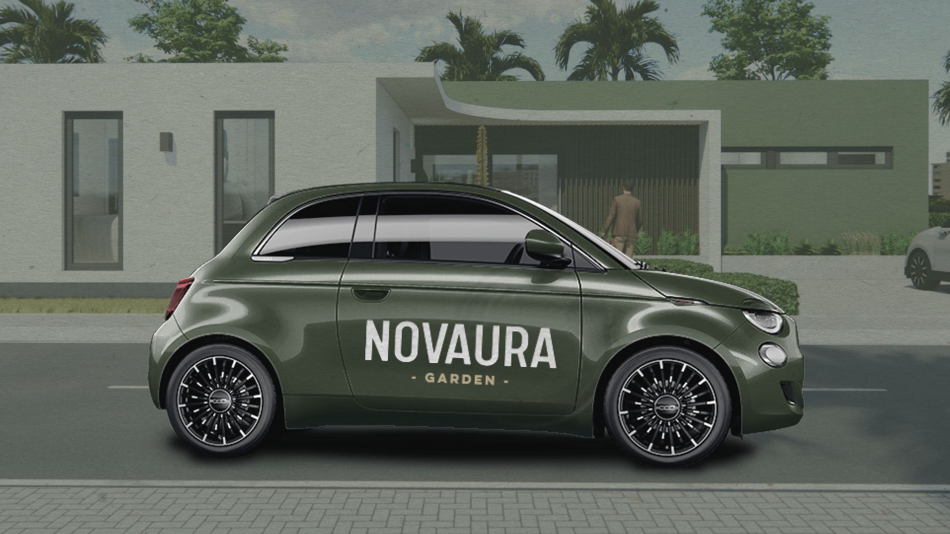 Novaura Garden Car Signage