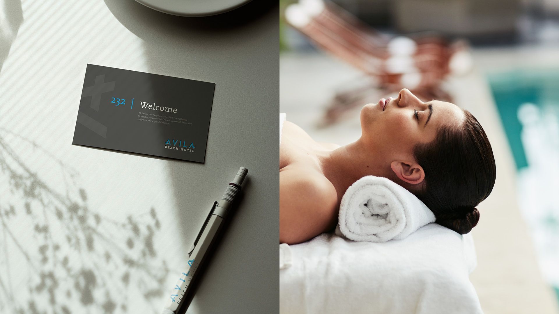 Avila Beach Hotel key card / spa