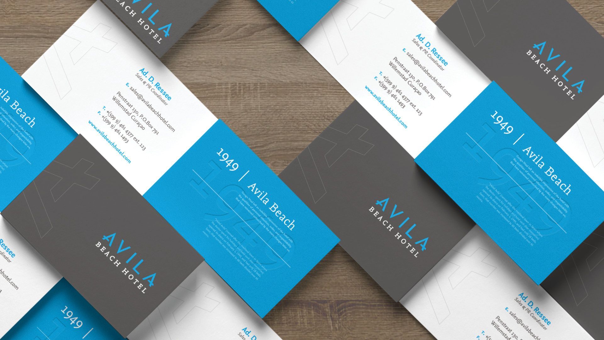 Avila Beach Hotel  business cards