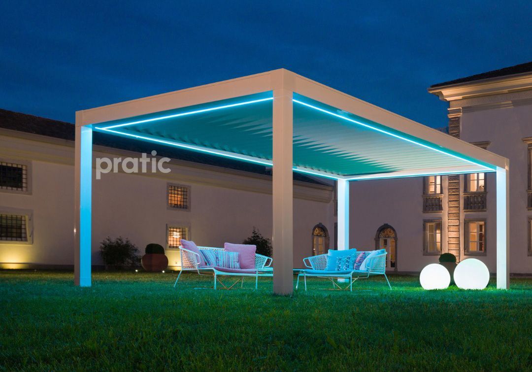 pensilina per giardino