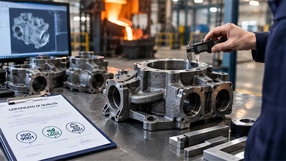 certificazioni qualità produzione ghisa