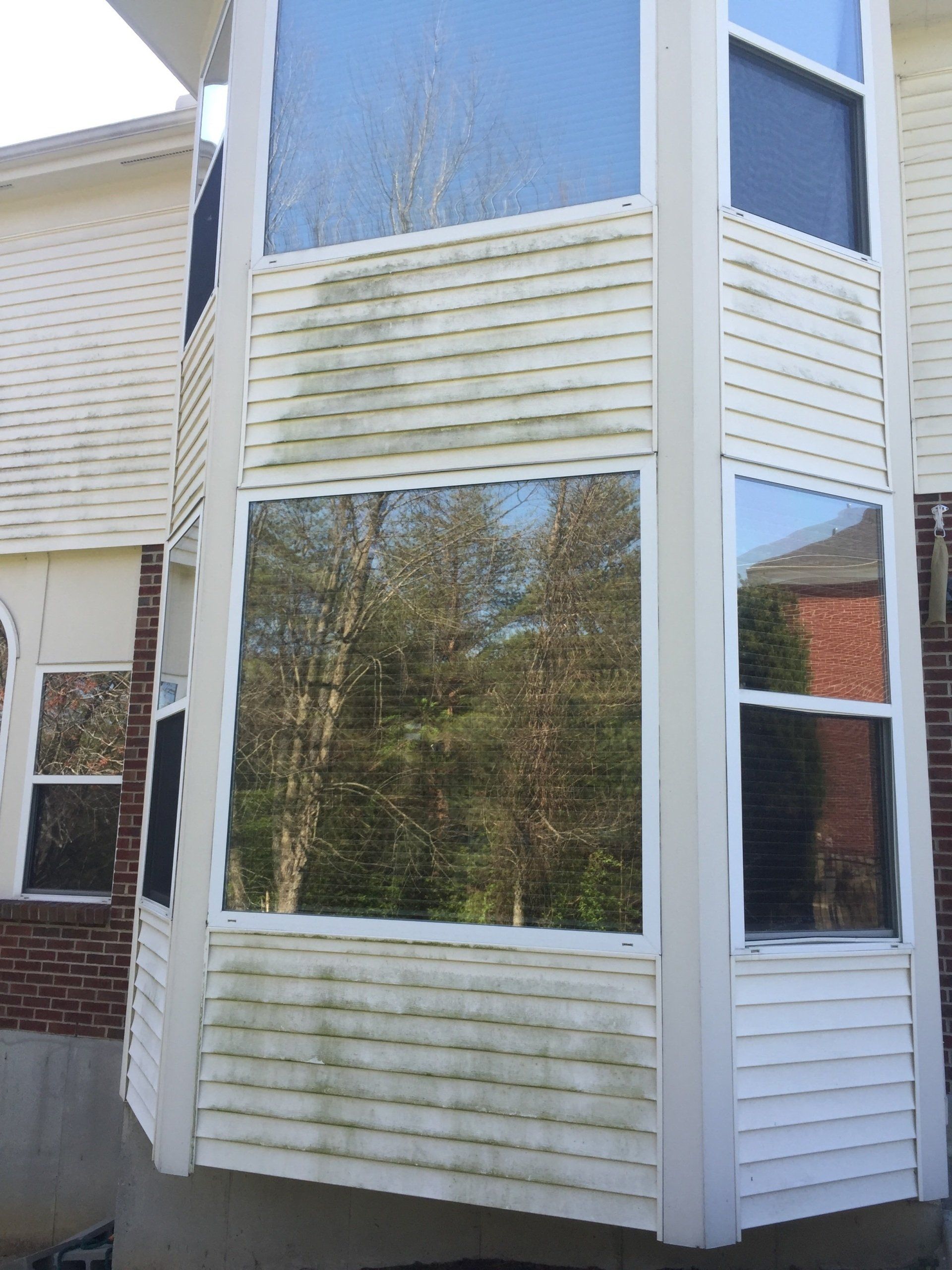 housewash in troy ohio after image