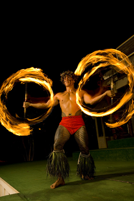 Paradise Cove Fire Dancer