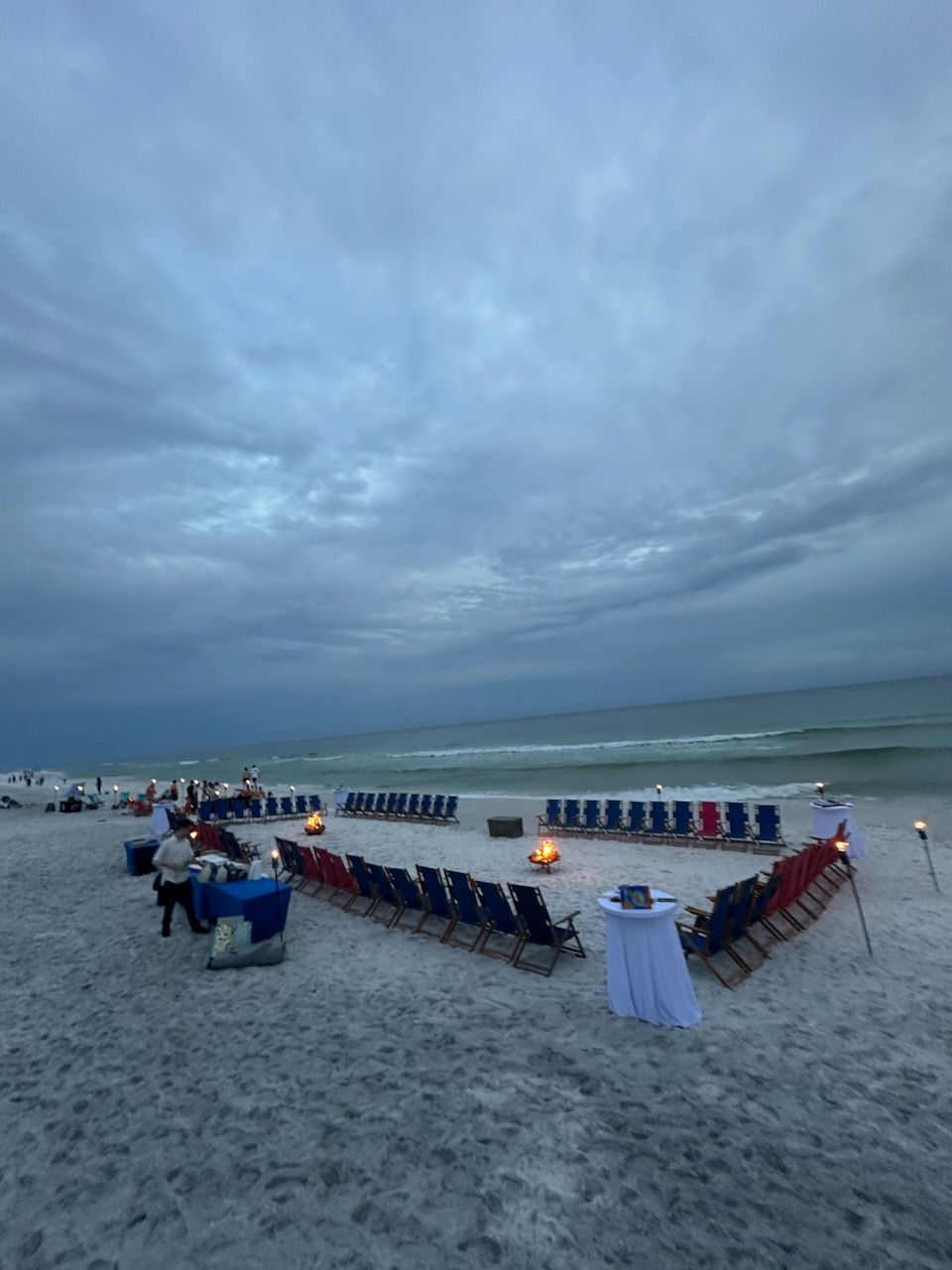 Destin Beach Bonfires