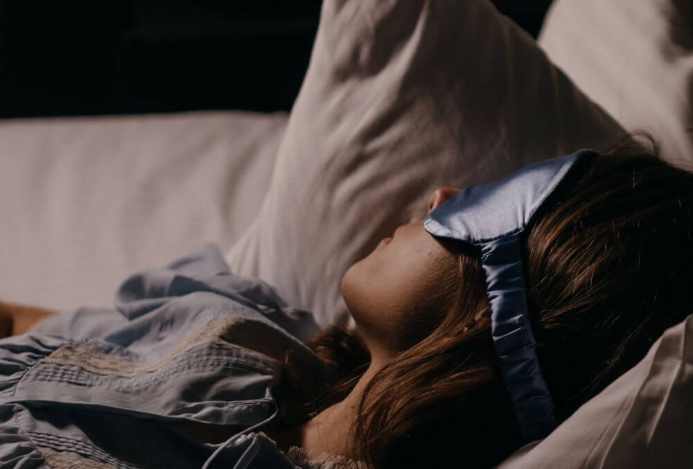 Woman sleeping peacefully