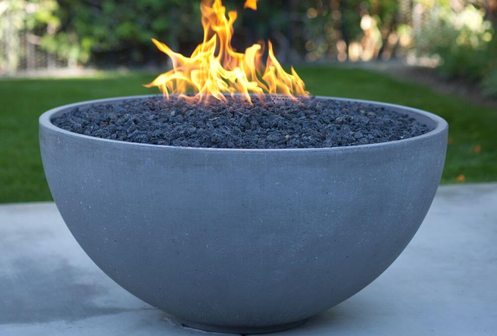 modern fire pit