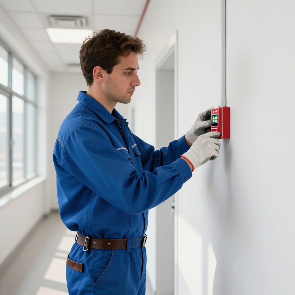 Fire alarming maintenance