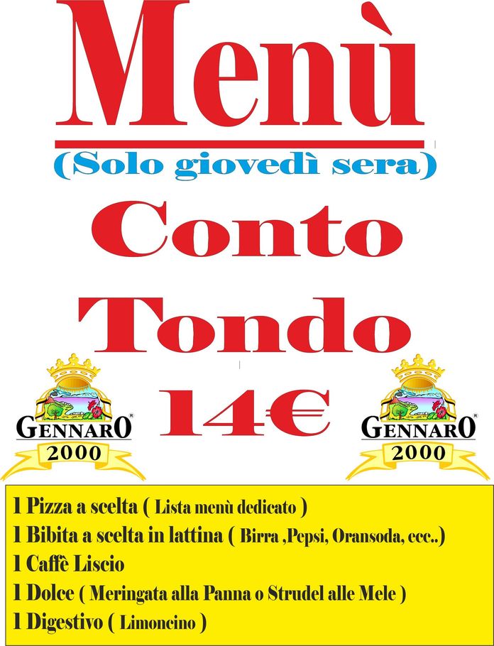 Promozione pizze