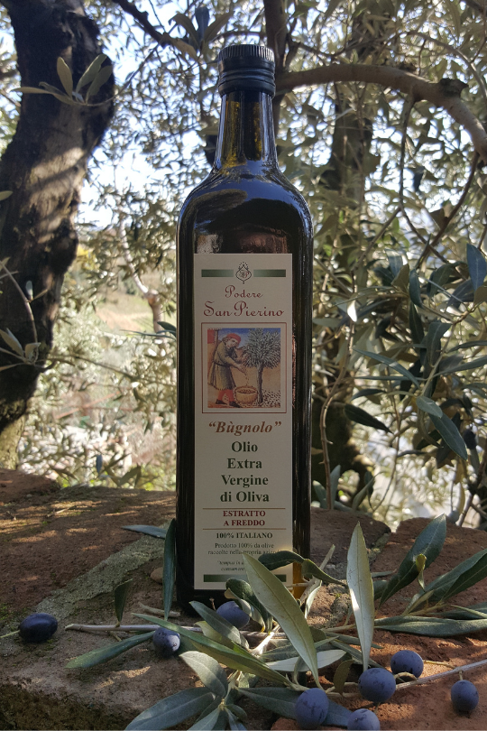Olio exo bugnolo Podere San Pierino