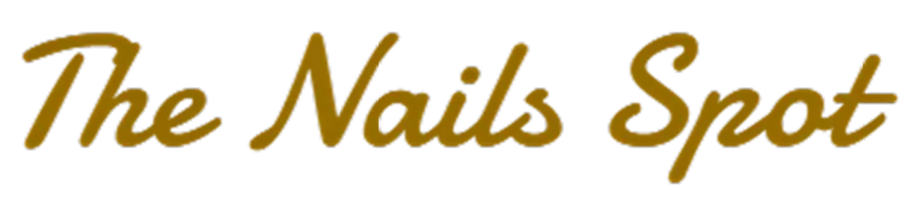 A logo for the Nails Spot is shown on a white background. A logo for the nails spot is shown on a white background.