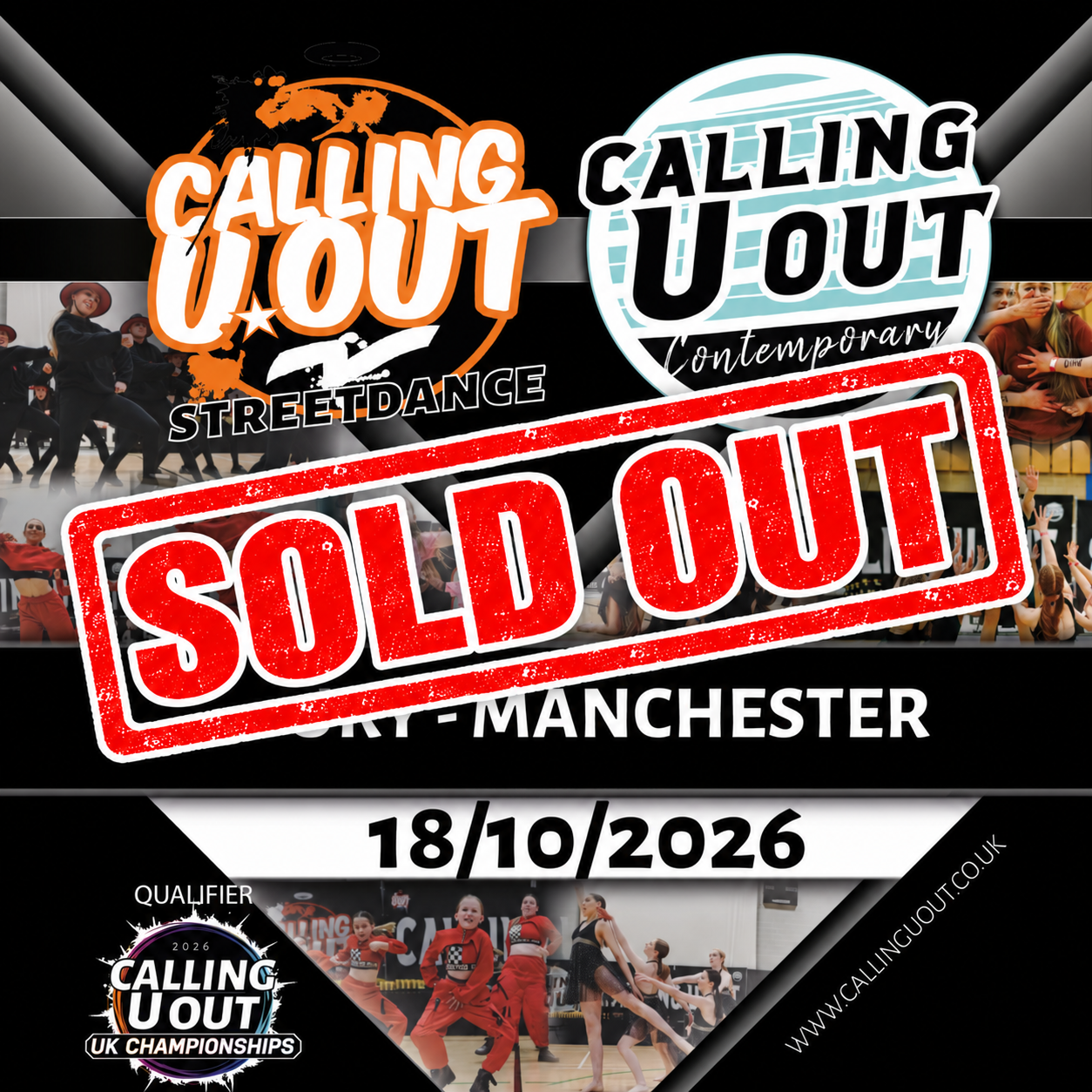Bury Streetdance and Contemporary — 18 October 2026 — view event details