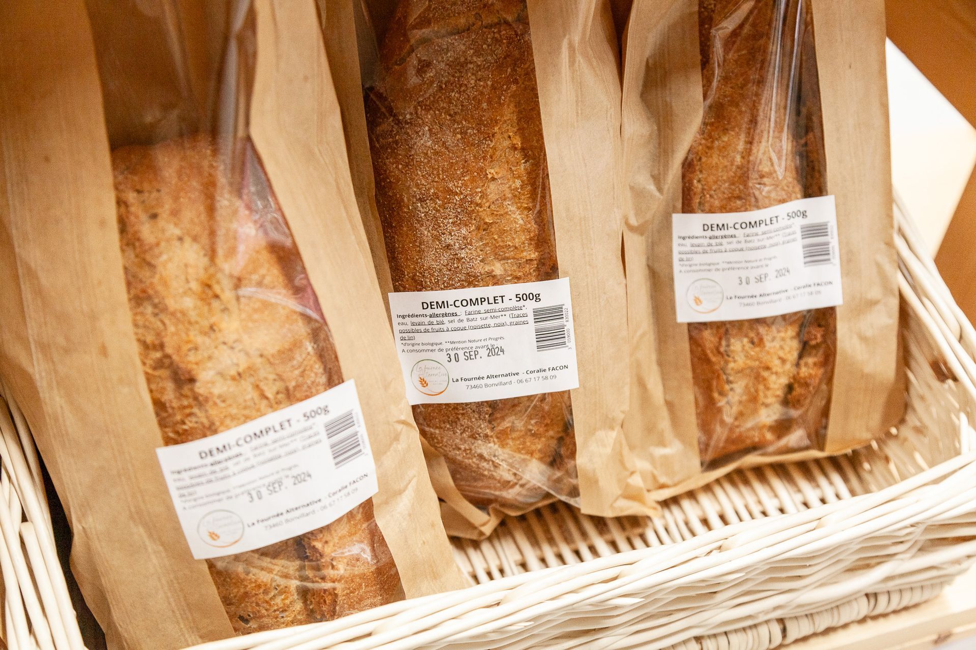 Galerie image 3, Saveurs de nos fermes, magasin de pains et viennoiseries, boulangerie à Albertville