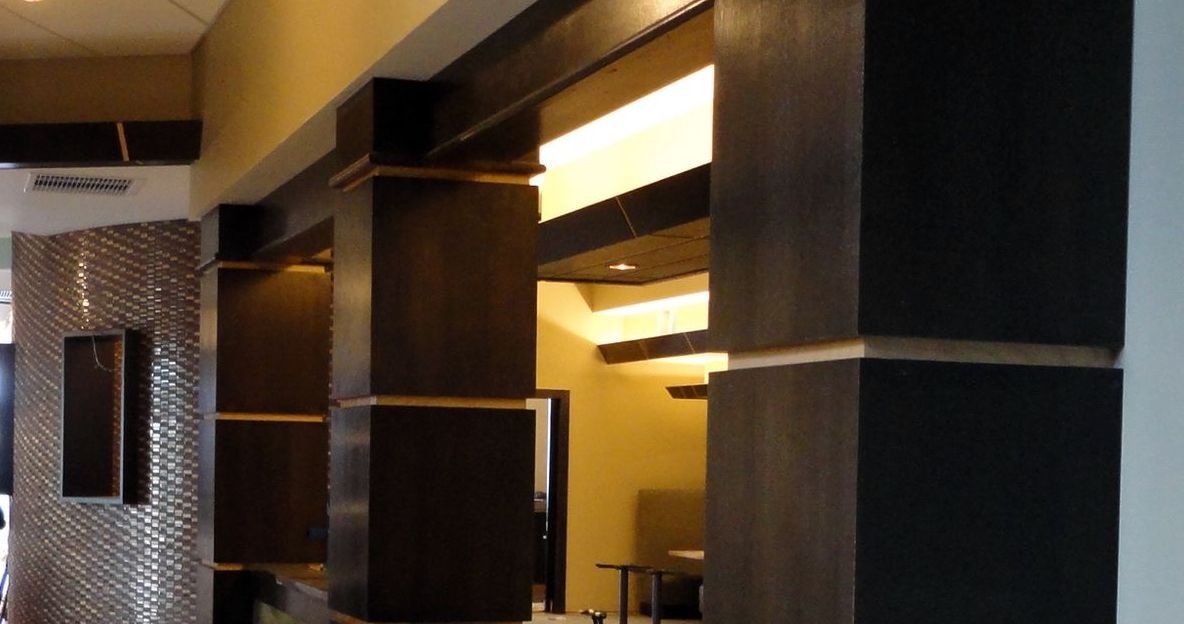 Restaurant and Full Bar Commercial Shawnee Wood Products Christ Miller architectural collumns