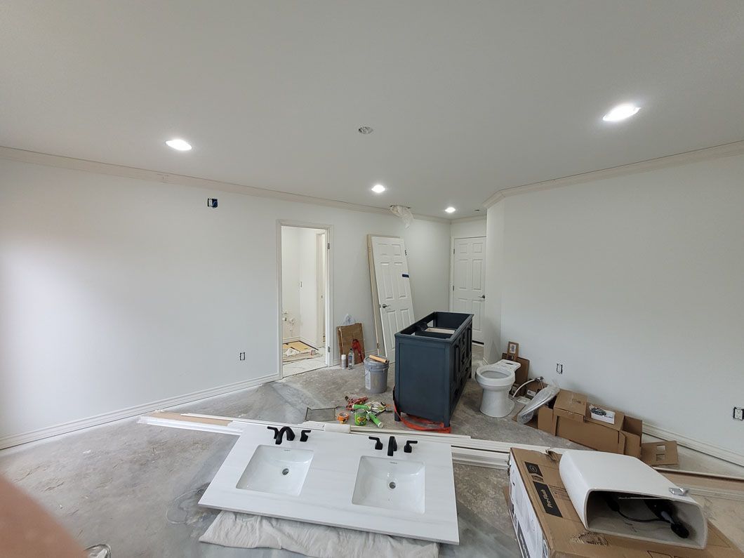 Bathroom Cabinet Painting in San Diego County