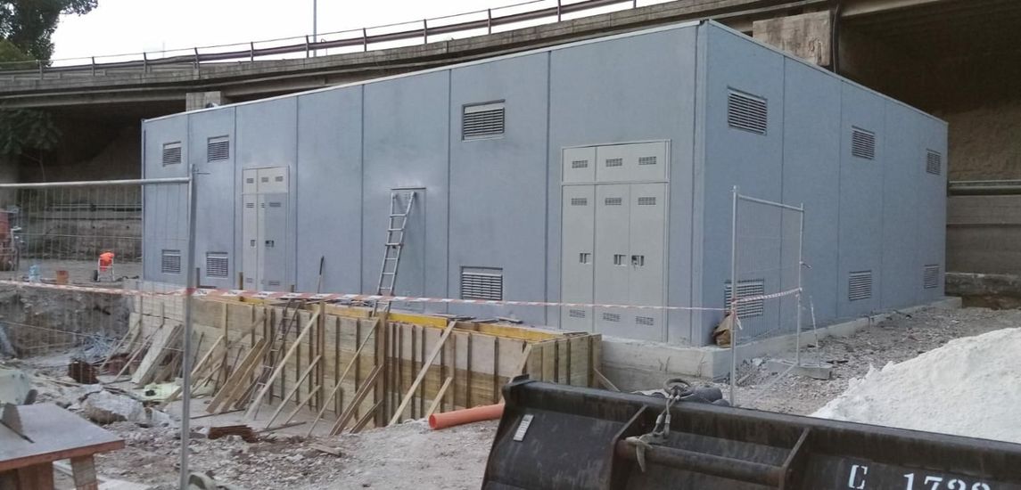 production of prefabricated electrical substations Potenza