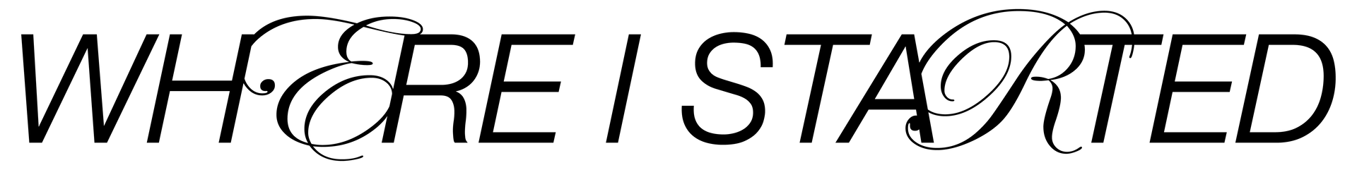 The words