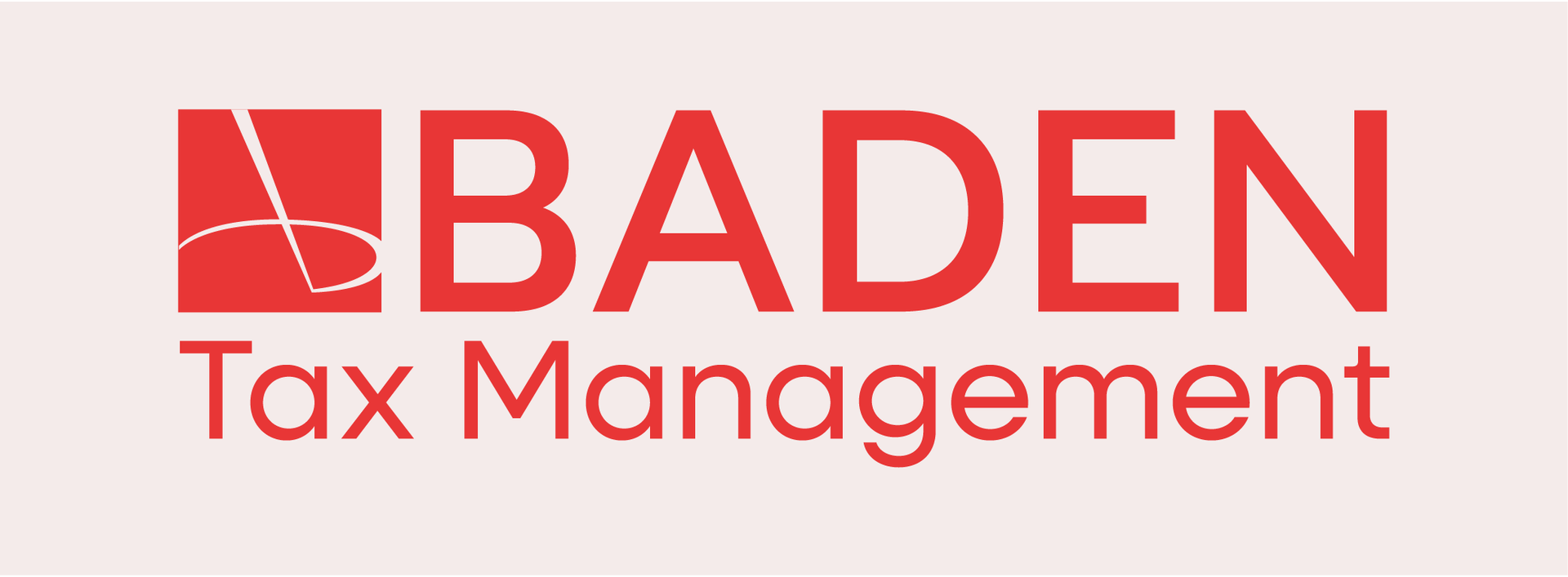 Red logo reading 